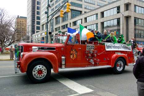 St. Patricks Day Parade 2008 with Retired IFD Members